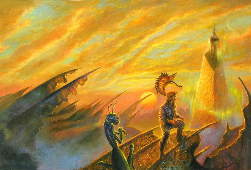 Illustration for article titled Bob Eggleton: The Texture of Monsters